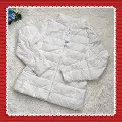 ウルトラライトダウン⭐️ジャケット ホワイト 暖かい アウター キッズ