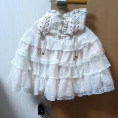 リズリサ　LIZLISA　ティアードフリルスカパン