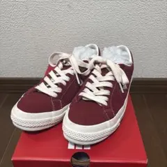 CONVERSE STAR&BARS SUEDE RED コンバース 28cm - メルカリ