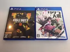 PS4 新サクラ大戦　& ゴールドオブデューティブラックオプス4