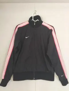 Nike ジップアップジャケット M 黒/ピンク
