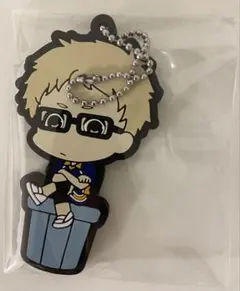 ハイキュー　ハイキュー展　トレーディングラバーキーホルダー　月島蛍