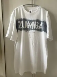 ZUMBA ズンバ Tシャツ 白 ホワイト 正規品　新品未使用　フリーサイズのサムネイル