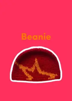 ビーニー ハンドメイド beanie 編み物 手編み ユニセックス ニット帽