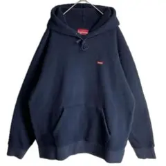 【人気モデル】supreme、スモールボックスロゴ フリースパーカー