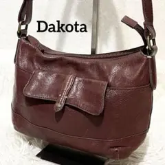 Dakota ダコタ 本革 レザー ショルダーバッグ ブラウン 肩掛け 斜め掛け