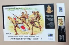 マスターボックス 1/35「3542. 大日本帝国軍海軍タラワの戦い」箱訳ありのサムネイル