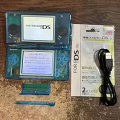 ☆充電器付き☆Nintendo ニンテンドーDS Lite クリアブルー②