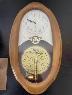 Disc Organetter 20 木製掛時計 ディスク付き