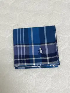 【即購入OK】Munsingwear ハンカチ ブルー チェック
