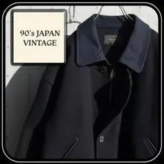 90's JAPAN VINTAGE JACKET ネイビー紺 アンゴラ30 L