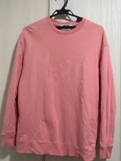 MSGMスウェットピンク クルーネック