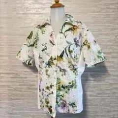 NARACAMICIE　半袖 シャツ 花柄