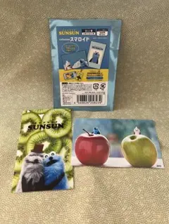 パペットスンスン★スマロイド★りんごとキウイ