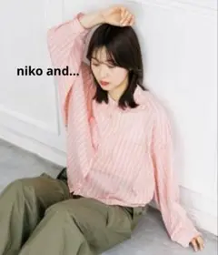 niko and...＊プレミアムローンドロストシャツ