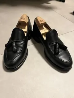 berwick タッセルローファー　黒　UK5.5 24.5cm 4340