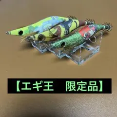 【未使用品】限定品　エギ 10個セット 透明ケース付き　エギ王Q 限定 未使用品】限定品 エギ 10個セット 透明ケース付き エギ王Q 限定