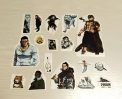 ゴールデンカムイ展　ウォールステッカー　杉元　アシリパ