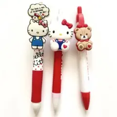 ハローキティ フリクションボール3 0.5mm シャーペン　ボールペン　3本