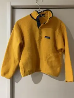 patagonia ビンテージ　スナップTフリースジャケット イエロー