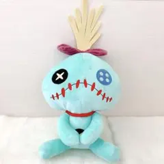 ディズニー リロ＆スティッチ うるりぃみぃ　ぬいぐるみ　スクランプ ラウンドワン