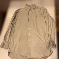 Ralph Lauren Blake M ベージュ ボタンダウンシャツ