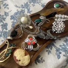 ヴィンテージブローチセット
