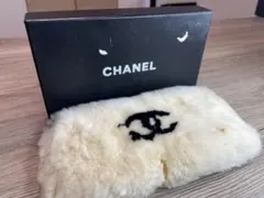 CHANEL シャネル リストバンド ラパン ココマーク 白 ラビットファー CHANEL シャネル ラパン ファー ホワイト リストバンド バングル 01A