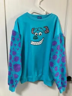 モンスターズ・インク サリー トレーナー　袖ボア