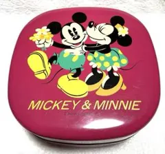ミッキー＆ミニー ファミリー向け2段弁当箱 ピンクのサムネイル
