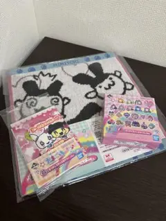 たまごっち　一番くじ　ハンドタオル　チャーム　キーホルダー　メモ帳　ステッカー