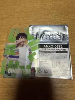 EXOチャニョル the days トレカ クリアカード