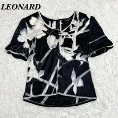 美品】LEONARD FASHION 半袖カットソー 花柄 LL - メルカリ