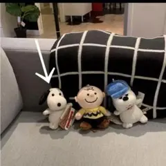 スヌーピー ぬいぐるみ キーホルダー