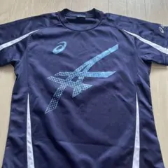 asics ネイビー 卓球ウェア