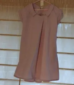 GU　ピンク ストライプ ワンピース 120cm　③
