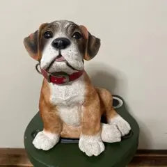 イタリア　カスターニャ製　犬の置物