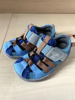 未使用品BREEZE キッズ　メッシュサンダル 14.0