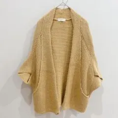 【こなれ感】Quinto PUNTO ドルマンスリーブ ニットカーディガン