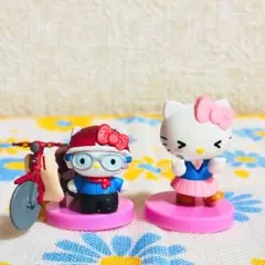 Hello Kitty ハローキティ サンリオ ミニフィギュア 2体セット