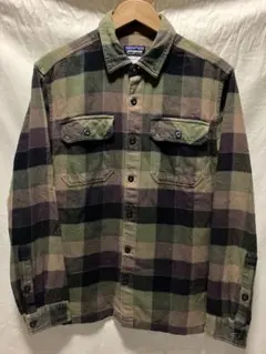 patagonia FA11 フィヨルド フランネルシャツ S ネルシャツLBK