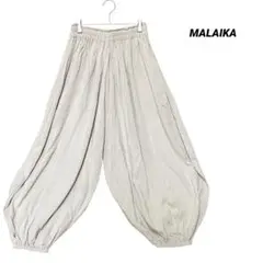 新品】アラジンパンツ タイパンツ コットン 男女兼用 ホワイト C878