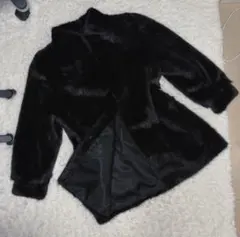 【極上光沢】 ミンクファーコート　ミディアムロング丈