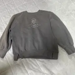 ペアマノン　イラスト付き クルーネック トレーナー