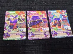アイカツ サングリアロッサ コーデ3枚セット