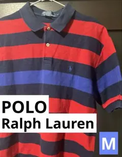 POLO Ralph Lauren メキシコ製 90s ボーダーポロシャツM