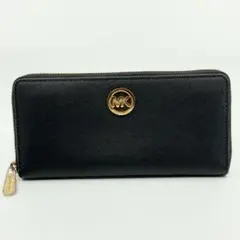 マイケルコース MICHAEL KORS 長財布 黒 ブラック A1325A6