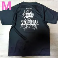 バスケ バックプリント Tシャツ Mサイズ