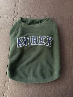 AVIREX オリーブグリーン スウェットシャツ