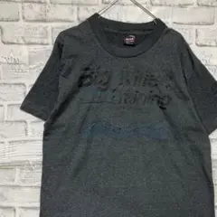 USA製90sヴィンテージTシャツ！シングルステッチ　グレー半袖古着　L 29